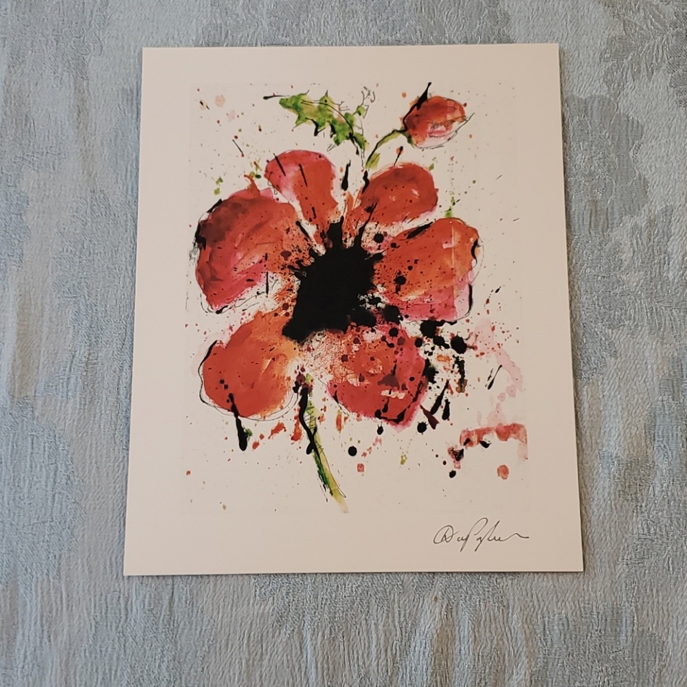 ***HOST PICK ***Dominic Pangborn, Abstract Poppy